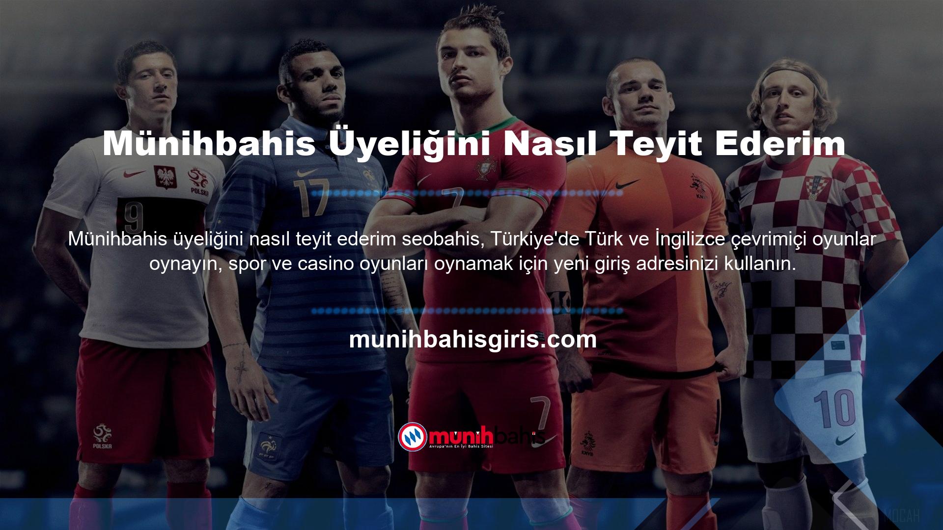 Münihbahis adresini değiştirmenin nedeni nedir? Münihbahis, Türk hükümetinin kapanmadığı web sitelerinde canlı bahis bilgilerini paylaşıyor